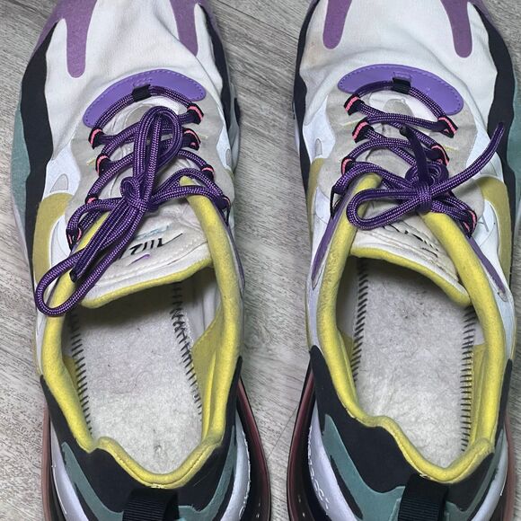 Size‎ 13- Nike Air Max 270 React Bright Violet W - Picture 3 of 5